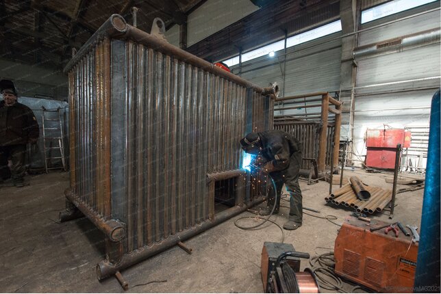 Изготовление котла КВм 1.25 МВт