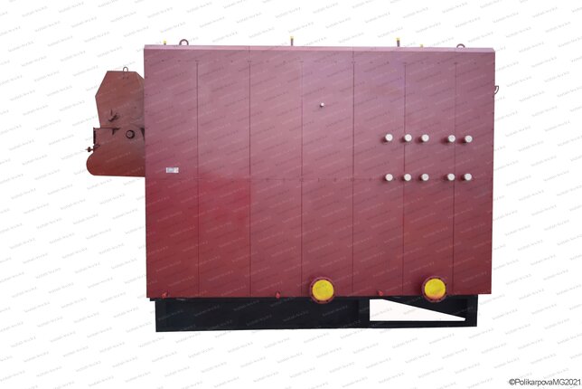 Твердотопливный котел 2.2 МВт с топкой ЗП РПК